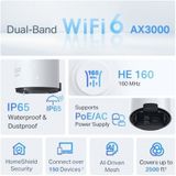 TP-Link Deco X50-Outdoor - Mesh WiFi - AX3000 - Outdoor/indoor