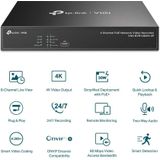 TP-Link - VIGI NVR1004H-4P - NVR - Zwart - 10 TB Opslagcapaciteit