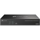 TP-Link - VIGI NVR1004H-4P - NVR - Zwart - 10 TB Opslagcapaciteit