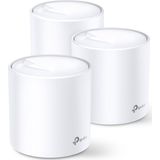 TP-Link - Deco X60 - Wi-Fi 6 Mesh Systeem - 3-Pack - Zwart
