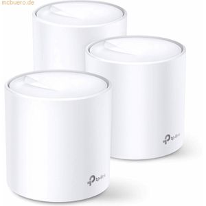 TP-Link DECO X60(3-PACK), Weiß, Intern, Mesh-System, Leistung, Status, Mit kugelförmiger Richtcharakteristik, 650 m²