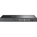 TP-LINK - TL-SG2218P - Gigabit Smart Switch - 18-Port - PoE+ - 150W