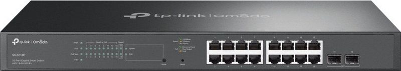 TP-LINK - TL-SG2218P - Gigabit Smart Switch - 18-Port - PoE+ - 150W