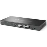 TP-Link Omada SG3218XP-M2 netwerk-switch Managed L2+ 2.5G Ethernet (100/1000/2500) Power over Ethernet (PoE) 1U Zwart