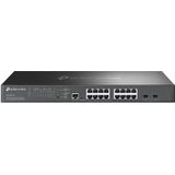 TP-Link Omada SG3218XP-M2 netwerk-switch Managed L2+ 2.5G Ethernet (100/1000/2500) Power over Ethernet (PoE) 1U Zwart