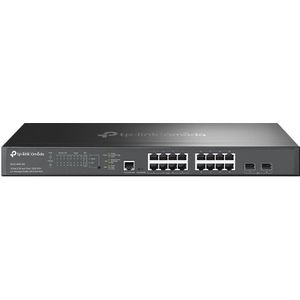 TP-Link Omada SG3218XP-M2 netwerk-switch Managed L2+ 2.5G Ethernet (100/1000/2500) Power over Ethernet (PoE) 1U Zwart