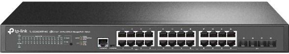 TP-Link Omada SG3428XPP-M2 netwerk-switch Managed L2+ 2.5G Ethernet (100/1000/2500) Power over Ethernet (PoE) 1U Zwart