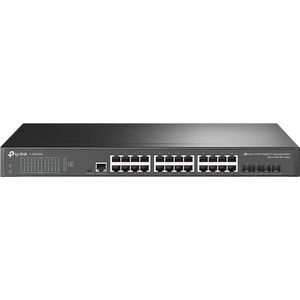 TP Link Omada SG3428X M2 netwerk switch Managed L2+G Ethernet (/1000) 1U Zwart