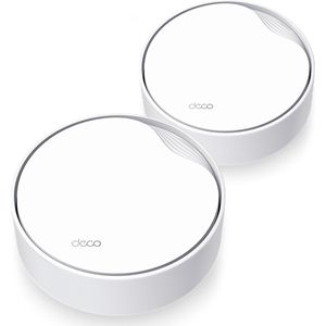 TP-Link Deco X50-PoE - Mesh WiFi - Wifi 6 - Dual-Band - 3000 Mbps - 2-Pack