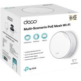 TP-Link Deco X50-PoE - Mesh WiFi - Wifi 6 - Dual-Band - Met PoE - 3000 Mbps - 1-pack
