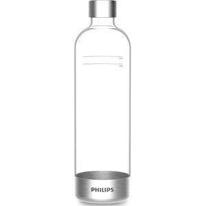 Philips Water GoZero Spuitwaterfles, compatibel met SodaStream, transparant