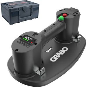 Grabo Pro Elektrische Vacuüm Tegeldrager In Systainer - 120kg