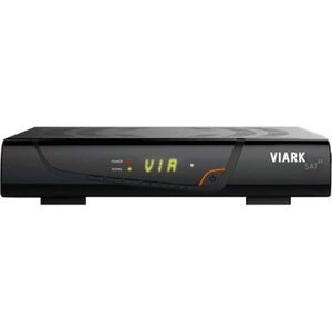 Viark - Sat 4K UHD Ontvanger - Zwart - H.265 - DVB-S2X Multistream