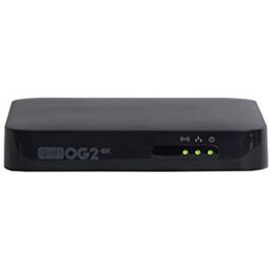 Qviart OG2 4K LINUX TV RECEIVER IP STALKER UHD 2160p DEFINE OS E2 Multiroom, Xtream, YouTube, Aanpasbaar