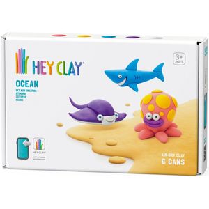 Hey Clay boetseerklei oceaan: haai, octopus, rog