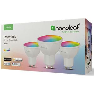 Nanoleaf Essentials Smart spot GU10 | 5W | RGB + 2700-6500K | 3 stuks