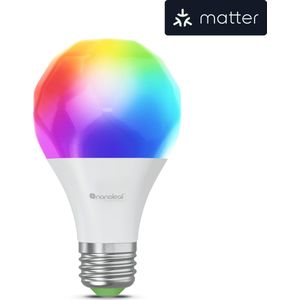 Nanoleaf Matter E27 Smart Bulb - Slimme Verlichting - E27 Fitting - Matter, Bluetooth, Google, Apple, Alexa Compatibel