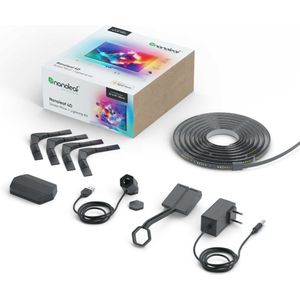 Nanoleaf 4D Screen Mirror + Lightstrip Starterkit - Slimme Verlichting - Geschikt voor TV's & Monitors tot 65""/165cm - Amazon Alexa, Google Home, Apple Home Compatibel