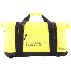 National Geographic Opvouwbare Reistas / Weekendtas / Sporttas - 48 Liter - Vegan - Pathway - Geel