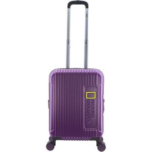 National Geographic Harde Koffer / Trolley / Reiskoffer - 55 cm (S) - Canyon - Paars