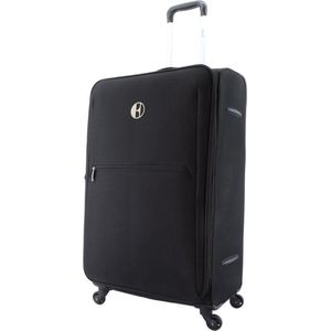 ELLE Zachte Koffer / Trolley / Reiskoffer - 71 cm (Large) - Mode - Zwart