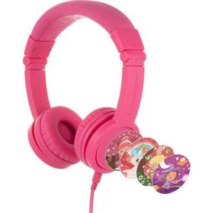 Kids Buddyphones Explore Plus Wired Headphones (Pink)