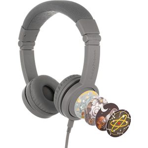 Kids "Buddyphones Explore Plus" Wired Headphones (Grey)