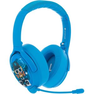 Buddyphones Cosmos Plus ANC Draadloze Hoofdtelefoon voor Kinderen (Blauw)