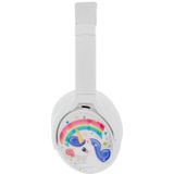 Buddyphones Cosmos Plus ANC Draadloze Hoofdtelefoon voor Kinderen (Wit)