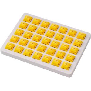 Keychron Gateron Cap V2 Golden-Yellow Switch-Set keyboard switches