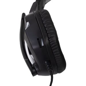 Marwus GH602 bedraad gamen (Bedraad), Gaming headset, Zwart