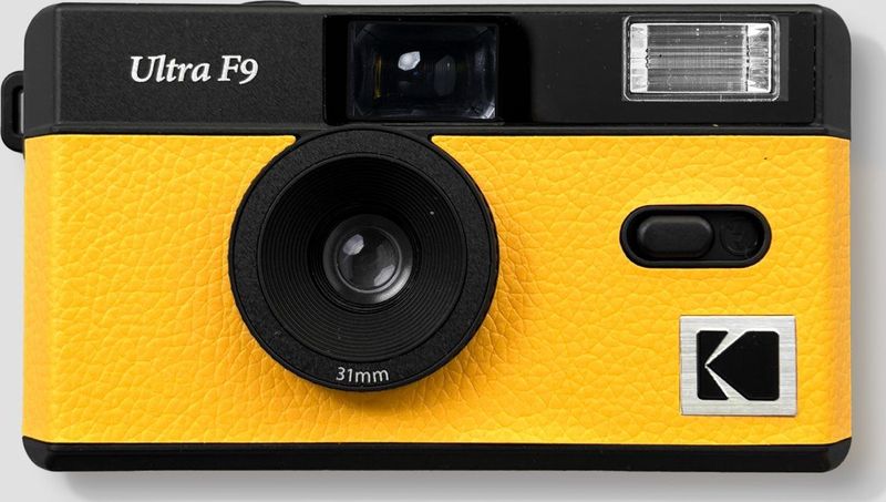 Kodak - Ultra F9 - Herbruikbare Analoge Camera - Geel - 35mm - Inclusief Flitser