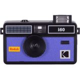 Kodak i60 Herbruikbare camera 35 mm - retrostijl, zonder focus, geïntegreerde flitser, druk en pop-up flitser (Very Peri)