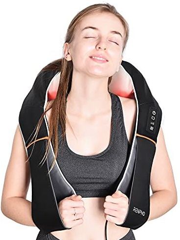 RENPHO - Shiatsu Nekmassage Apparaat - 5D Diepe Weefselmassage - Voor Nek en Schouders
