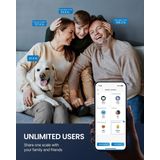 RENPHO - Elis 1C - Smart Weegschaal - 13 Lichaamsmetingen - Persoonlijke Inzichten