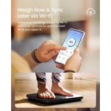 RENPHO - Elis Nova - Slimme Weegschaal - TFT LCD Display - USB-C Oplaadbaar - 18 Metrics incl BMI en Vetpercentage