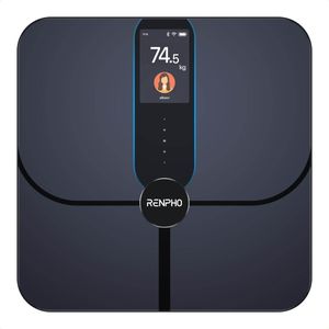 RENPHO - Elis Nova - Slimme Weegschaal - TFT LCD Display - USB-C Oplaadbaar - 18 Metrics incl BMI en Vetpercentage