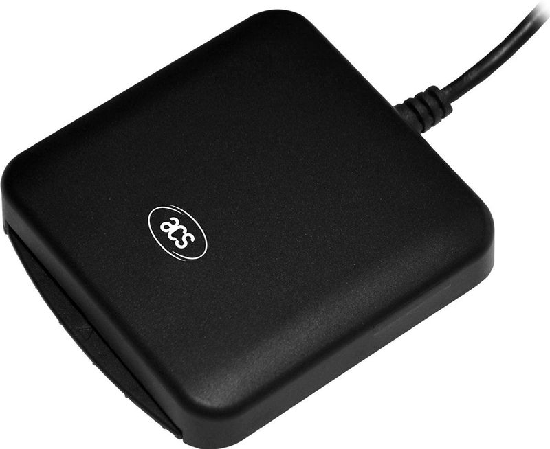 ACS - ACR39U - Geheugenkaartlezer - Zwart - USB 1.1