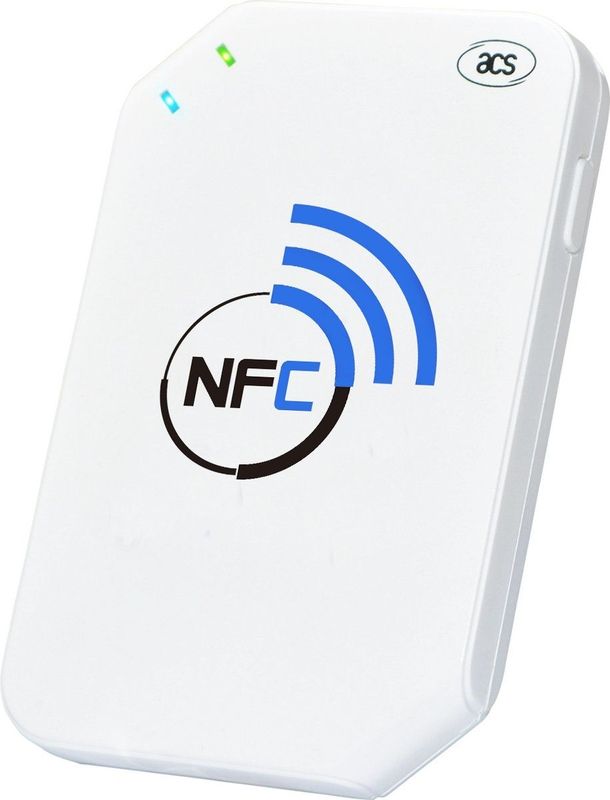 ACS - ACR1255U-J1 - Geheugenkaartlezer - Wit - USB - Bluetooth