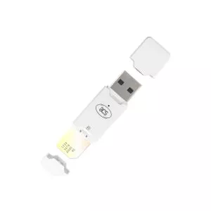 13.56MHz HF RFID Smart Card Reader – USB Contactloze IC-kaartlezer Met LED Voor Windows, Linux En Android