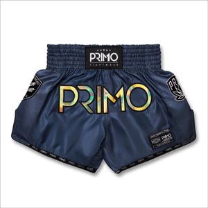 Primo Muay Thai Shorts - Hologram Series - Valor Grey - Donkergrijs XXL