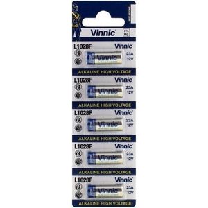 5 Stuks Vinnic A23 12V Alkaline L1028F