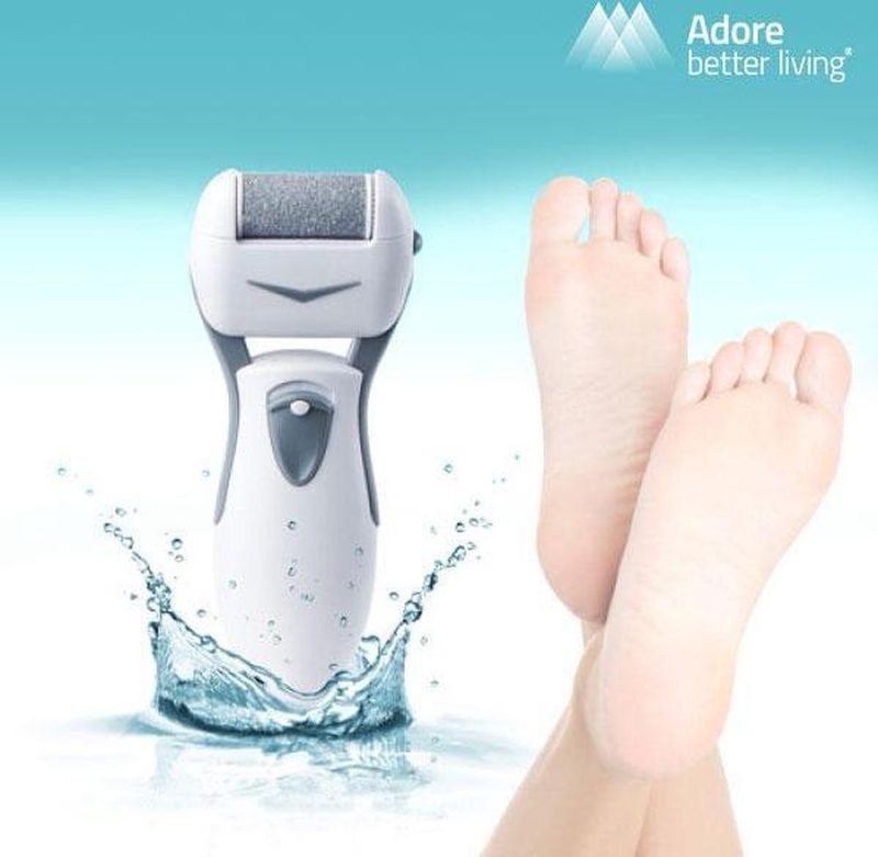 Adore Better Living - Elektrische Eeltverwijderaar - Wit - 360 Graden Rollers