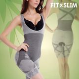Fit/Slim - Bamboe - Corset - Zwart - Ademend, Thermoregulerend, Hoge Vochtabsorptie