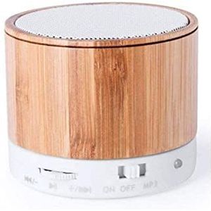 BigBuy Tech 4899888244868 Draadloze Bluetooth-luidspreker USB FM 3W Bambu 146143