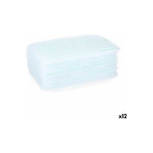 Body Sponge Berilo 11880014 - Badspons - Blauw Wit - 19,5 x 12 x 1,5 cm - 12 eenheden