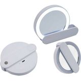 Spiegel LED Licht 9 x 2 x 10 cm Wit ABS (12 Stuks)
