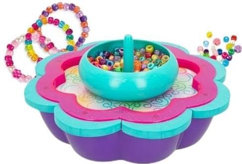 Kit om Armbanden te Maken Cra-Z-Art Shimmer 'n' Sparkle Plastic 22,5 x 6,5 x 22,5 cm 2 in 1 (2 Stuks)