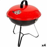 Barbecue Draagbare Aktive Rood 36 x 44 x 36 cm Ø 36 cm Geëmailleerd metaal