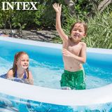 Opblaasbaar Kinderzwembad Intex Tropisch 305 x 56 x 183 cm 1020 L (2 Stuks)